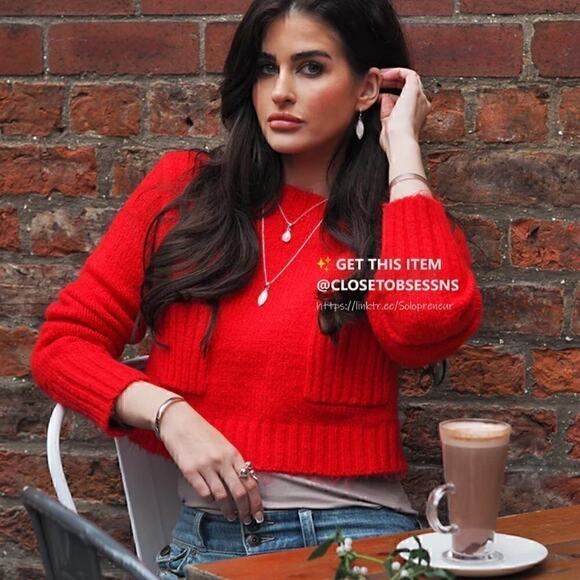 ZARA Wool-Blend Knit Sweater NWT - Picture 6 of 16